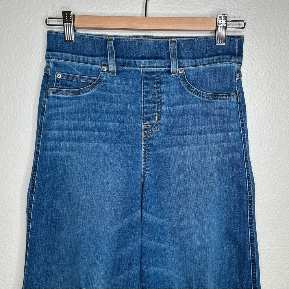 Spanx Seamed Front Wide Leg Jean small petite - Picture 3 of 15